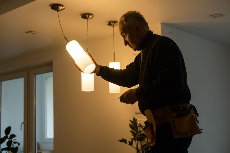Foyer Lighting Installation in Olathe, KS